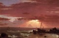 L’épave du paysage Fleuve Hudson Frederic Edwin Church